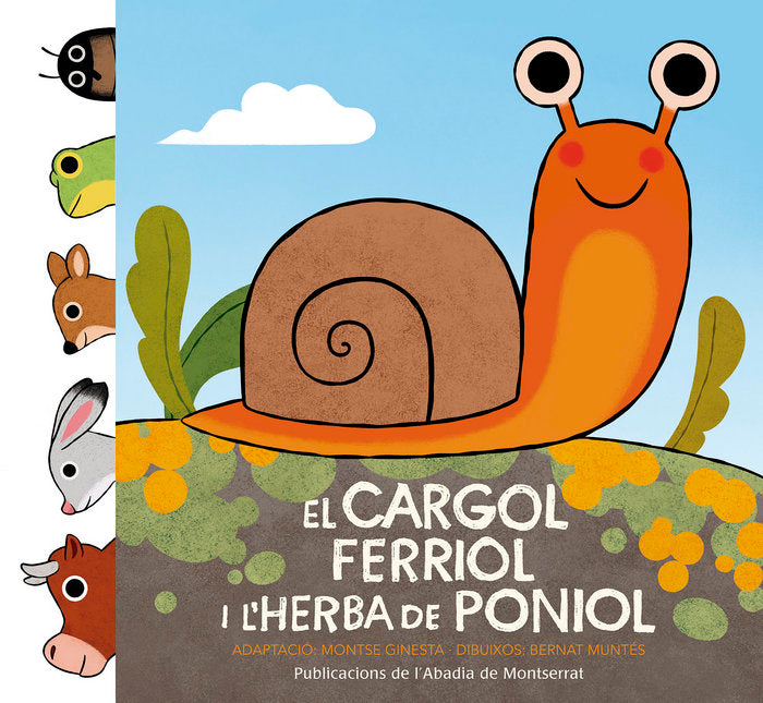 El cargol Ferriol i l'herba de poniol, de Ginesta Clavell, Montserrat | portada del libro