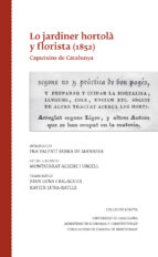 Lo jardiner hortolà y florista (1852), de Varios autores | portada del libro