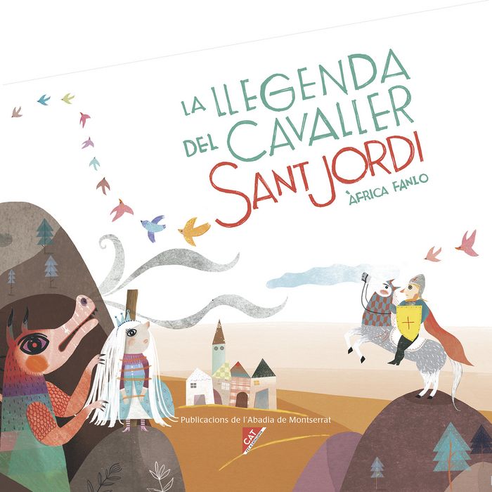 La llegenda del cavaller Sant Jordi, de Fanlo Déu, Àfrica | portada del libro