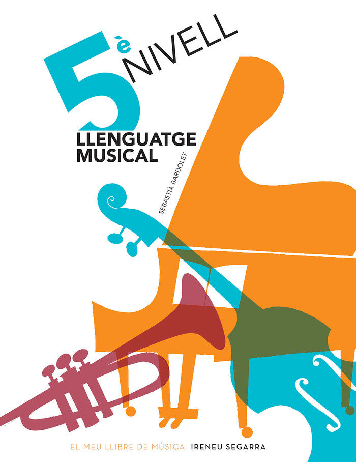 LLENGUATGE MUSICAL 5E CURS, de VV.AA. | portada del libro
