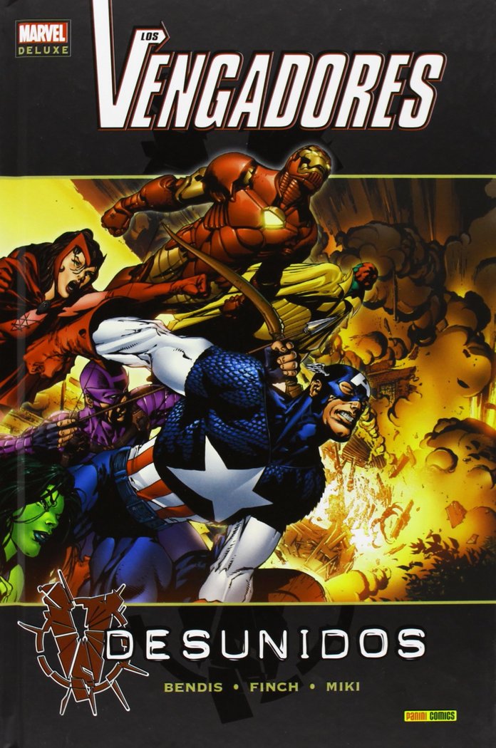 VENGADORES DESUNIDOS | portada del libro