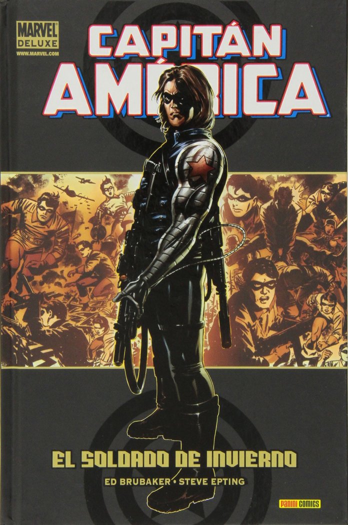 Capitan America, El soldado de invierno, de BRUBAKER#EPTING | portada del libro