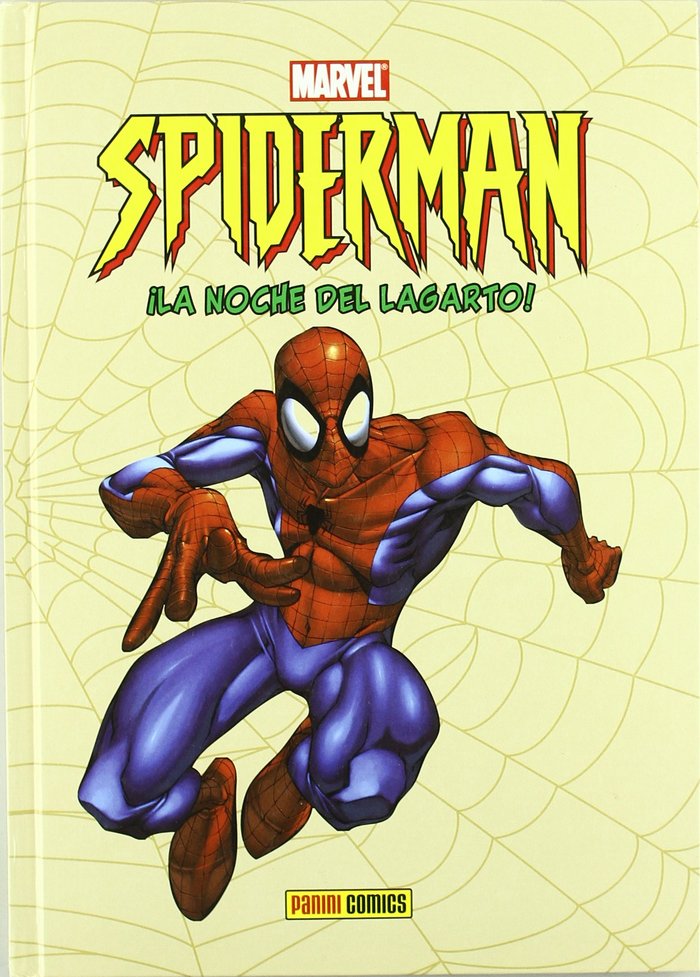 SPIDERMAN LA NOCHE DEL LAGARTO | portada del libro
