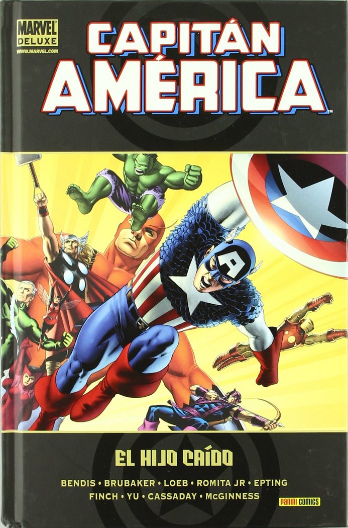 CAPITAN AMERICA EL HIJO CAIDO | portada del libro