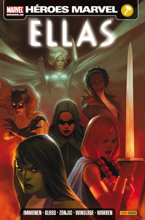 Ellas, de IMMONEN#GLASS#ZONJIC#WINSLADE | portada del libro