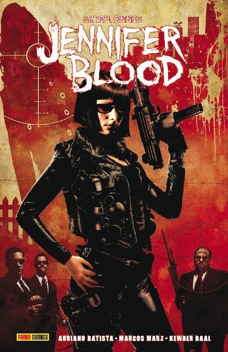 Jennifer Blod 1, de GARTH ENNIS#ADRIANO BATISTA | portada del libro