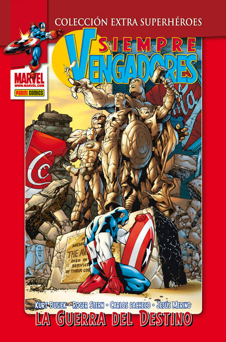Siempre Vengadores: La guerra del destino, de BUSIEK#PACHECO | portada del libro