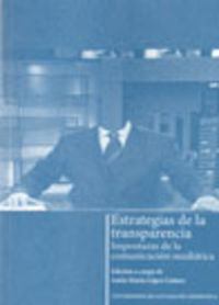 OP/289-Estrategias de la transparencia, de López Gómez | portada del libro