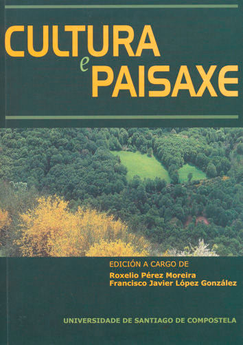 Cultura e paisaxe, de Pérez Moreira | portada del libro