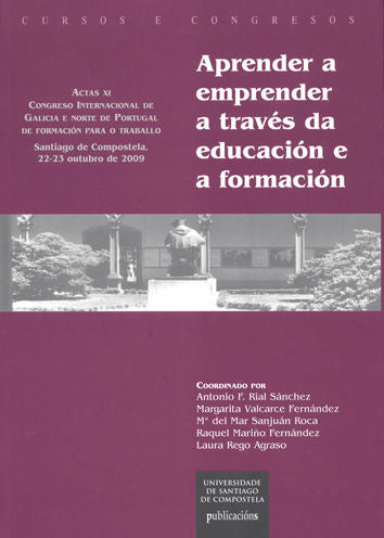 Aprender a emprender a través da educación e a formación | portada del libro