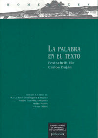 HOM/55-La palabra en el texto | portada del libro