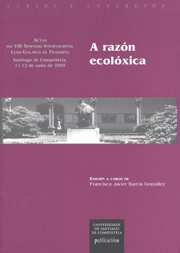CC/209-A razón ecolóxica, de Barcia González | portada del libro
