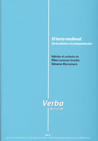 El texto medieval, de Varios autores | portada del libro