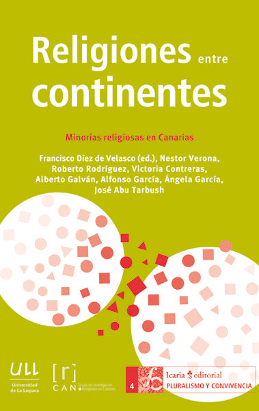 RELIGIONES ENTRE CONTINENTES, de Díez de Velasco, Francisco | portada del libro