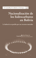 Nacionalización de los hidrocarburos en Bolivia, de Gandarillas | portada del libro