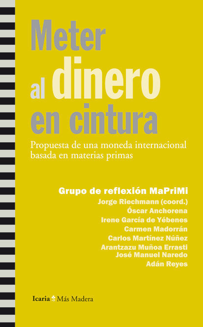 Meter al dinero en cintura | portada del libro