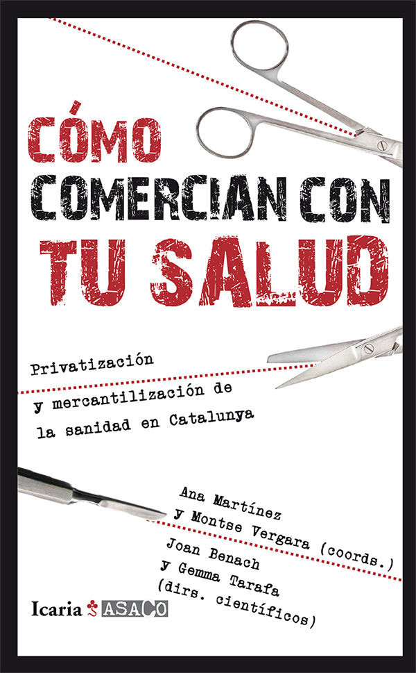 CÓMO COMERCIAN CON TU SALUD, de Martínez Rodríguez, Ana | portada del libro