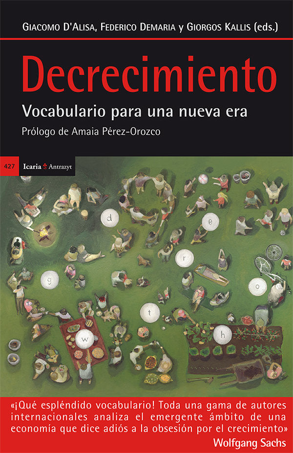 Decrecimiento, de D'Alisa, Giacomo | portada del libro
