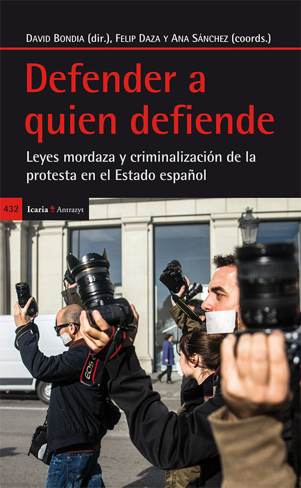 Defender a quien defiende | portada del libro