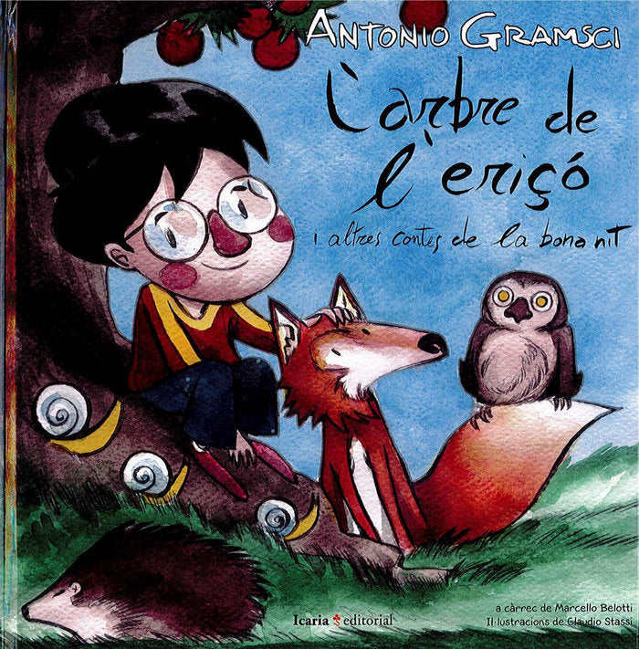 L'arbre del eriço i altres contes de la bona nit, de Gramsci | portada del libro