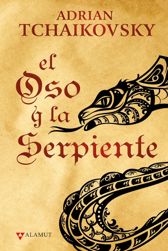 El oso y la serpiente, de Adrian Tchaikovsky | portada del libro