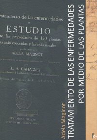Tratamiento de las enfermedades por medio de las plantas, de Maginot, Adela | portada del libro