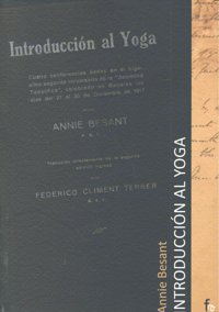 Introducción al yoga, de Besant, Annie | portada del libro