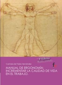 Manual de ergonom¡a, de CARMELA DE PABLO HERNáNDEZ | portada del libro