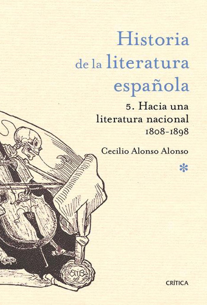 Hacia una literatura nacional 1800-1900, de CECILIO ALONSO ALONSO | portada del libro