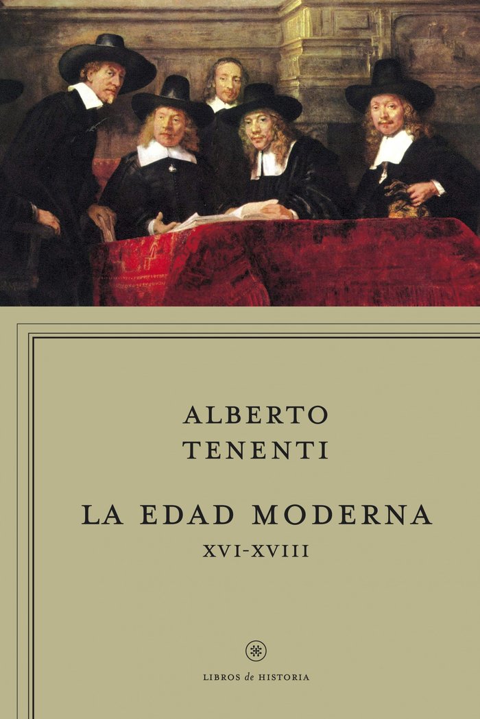 La edad moderna XVI-XVIII, de Tenenti | portada del libro