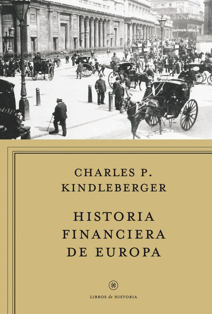Historia financiera de Europa, de Kindleberger | portada del libro