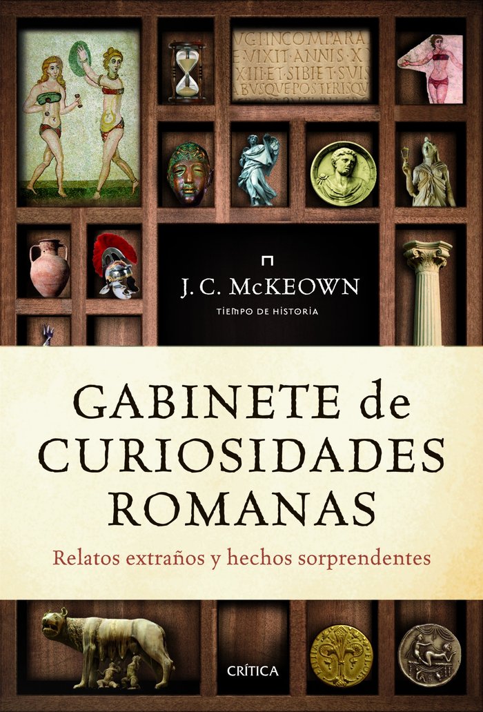 Gabinete de curiosidades romanas, de McKeown | portada del libro