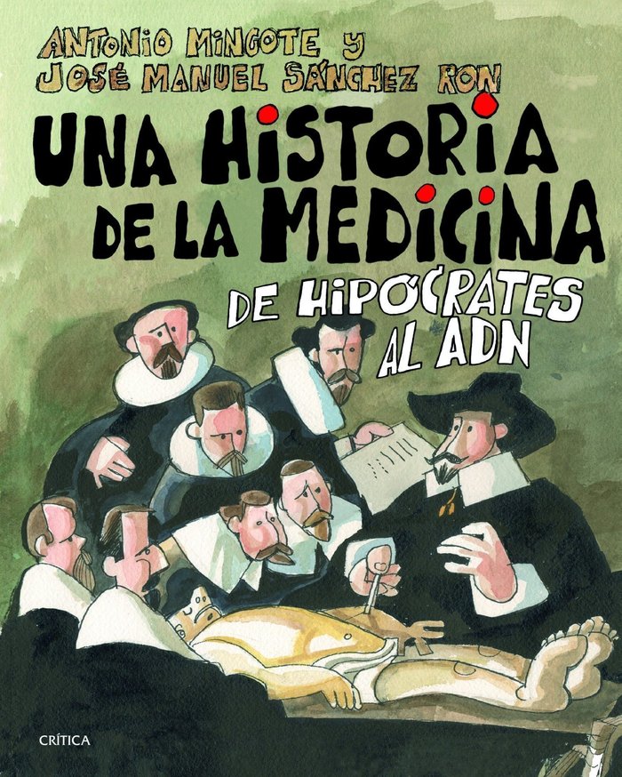 Una historia de la medicina, de Mingote | portada del libro