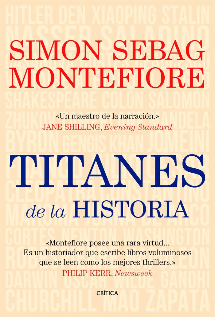 Titanes de la historia, de Montefiore | portada del libro