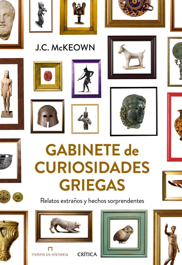 Gabinete de curiosidades griegas, de McKeown | portada del libro