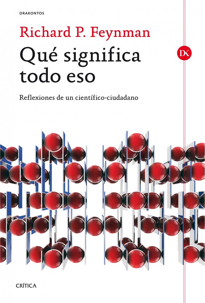 Qué significa todo eso, de Feynman | portada del libro