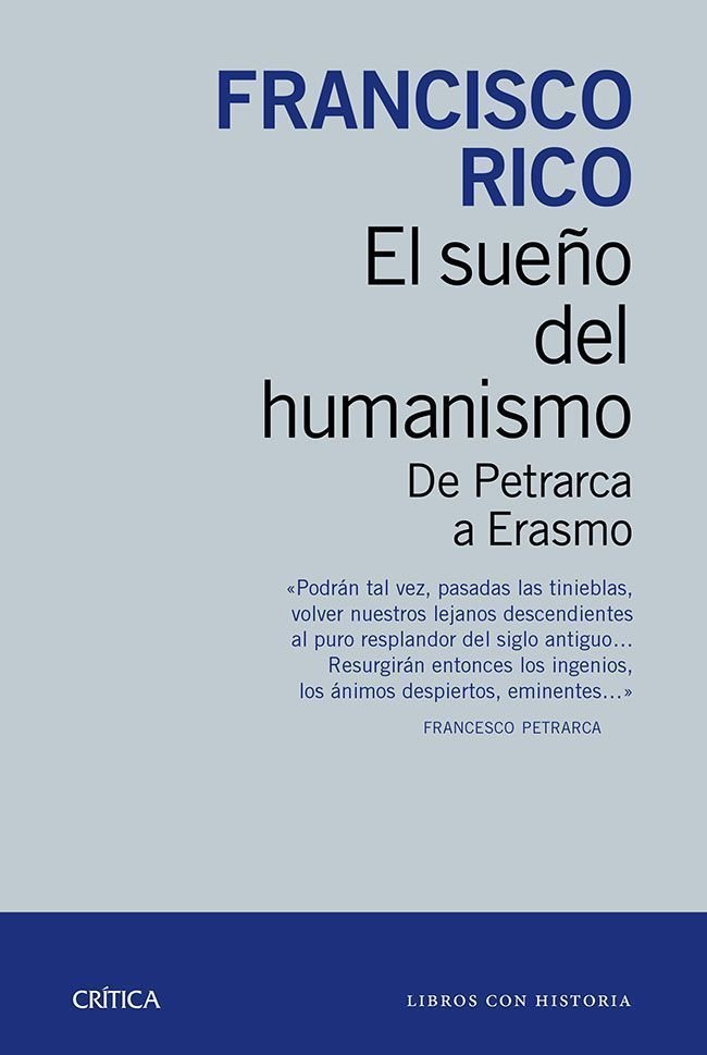 El sueño del humanismo, de Rico, Francisco | portada del libro