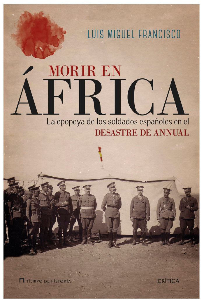 Morir en Africa, de FRANCISCO LUIS | portada del libro