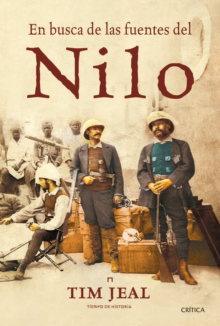 En busca de las fuentes del Nilo, de Jeal | portada del libro