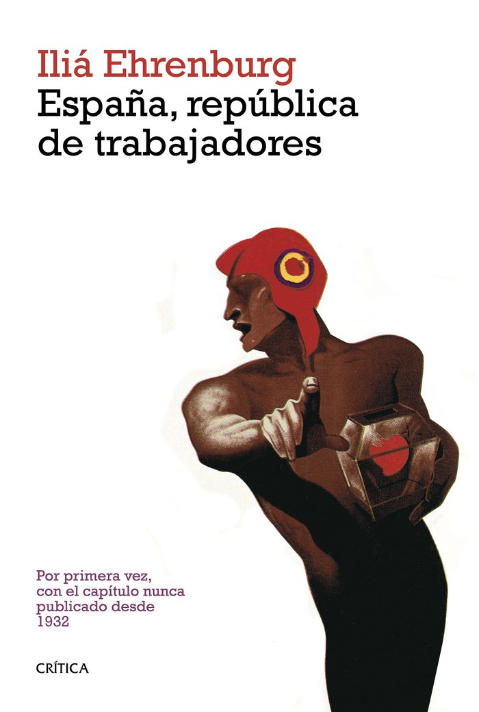 España, república de trabajadores, de Ehrenburg, Iliá | portada del libro