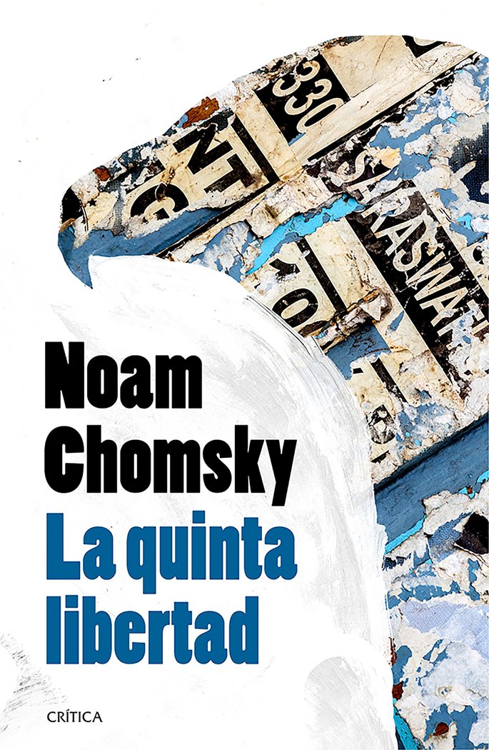 La quinta libertad, de Chomsky | portada del libro