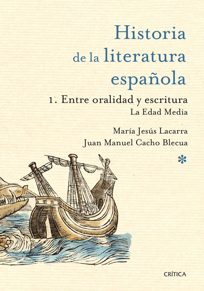 Entre oralidad y escritura: la Edad Media, de Lacarra | portada del libro