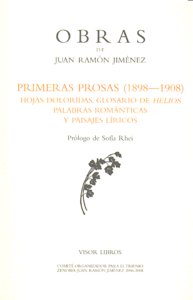 O.C. Juan Ramón Jiménez primeras prosas, de JIMENEZ | portada del libro