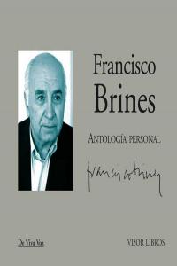 Antología personal, de Brines | portada del libro