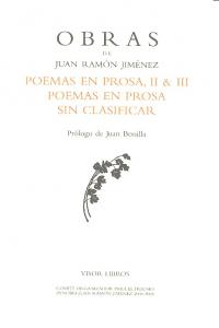 Poemas en Prosa II & III. Poemas en Prosa sin Clasificar, de Ramón Jiménez, Juan | portada del libro