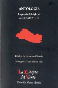 La Poesía del siglo XX en El Salvador, de Valverde | portada del libro