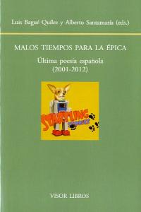 Malos tiempos para la épica., de Moreno Villa, José | portada del libro