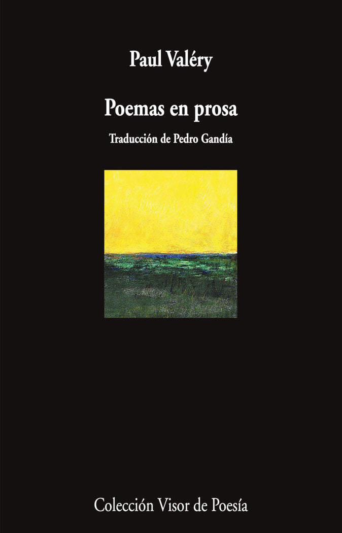 Poemas en prosa, de VALERY, PAUL | portada del libro
