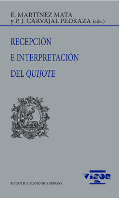 Recepción e interpretación del Quijote, de Martínez Mata, E. | portada del libro