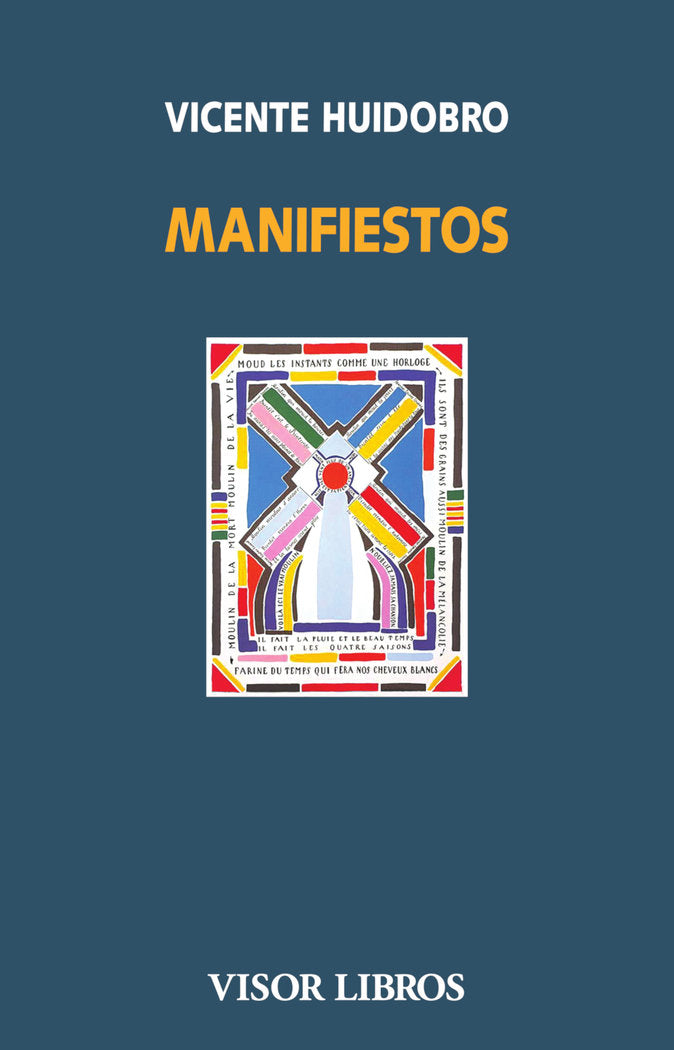 Manifiestos, de HUIDOBRO, VICENTE | portada del libro